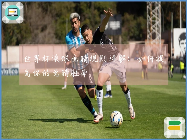 世界杯滚球竞猜规则详解：如何提高你的竞猜胜率